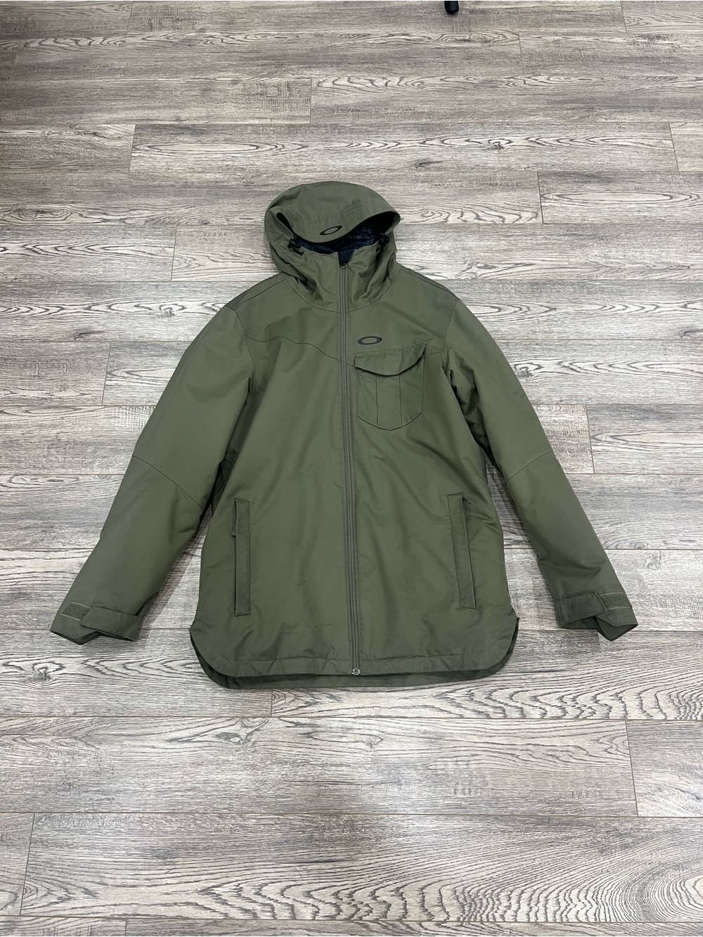 Oakley Olive Green Hooded Jacket